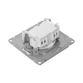 Розетка СП Эпика 16А без заземл. без шторок механизм алюм. EKF UP1-SOA-100