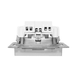 Розетка СП Эпика 16А с заземл. без защ. шторок механизм алюм. EKF UP1-SOA-110