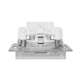 Розетка СП Эпика 16А с заземл. без защ. шторок механизм алюм. EKF UP1-SOA-110