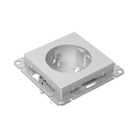 Розетка СП Эпика 16А с заземл. защ. шторки механизм алюм. EKF UP1-SOA-111