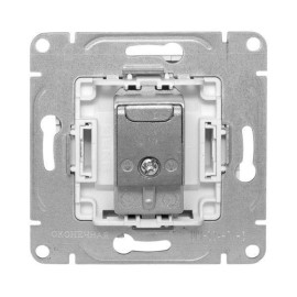 Розетка телевизионная оконечная TV СП Эпика механизм алюм. EKF UP1-SOA-TV-3