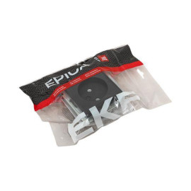 Розетка СП Эпика 16А без заземл. без шторок механизм черн. EKF UP1-SOB-100