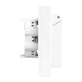 Розетка 2-м СП Эпика 16А IP44 с заземл. защ. шторки с рамкой с крышками механизм бел. EKF UP1-SOW-211-44