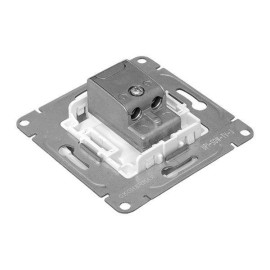 Розетка телевизионная оконечная TV СП Эпика механизм бел. EKF UP1-SOW-TV-3
