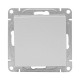Выключатель проходной 1-кл. СП Эпика механизм алюм. EKF UP1-SWA-11