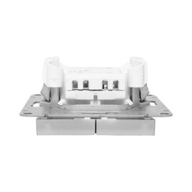 Выключатель 2-кл. СП Эпика механизм алюм. EKF UP1-SWA-20