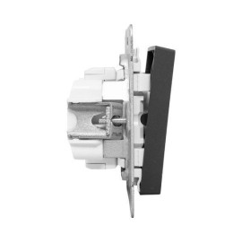 Выключатель 2-кл. СП Эпика механизм черн. EKF UP1-SWB-20