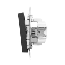 Выключатель 2-кл. СП Эпика механизм черн. EKF UP1-SWB-20