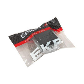 Выключатель 2-кл. СП Эпика с подсветкой механизм черн. EKF UP1-SWB-24