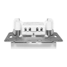 Выключатель проходной 1-кл. СП Эпика механизм бел. EKF UP1-SWW-11