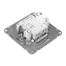 Выключатель перекрестный 1-кл. СП Эпика механизм бел. EKF UP1-SWW-12