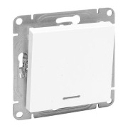 Выключатель 1-кл. СП Эпика с подсветкой механизм бел. EKF UP1-SWW-14