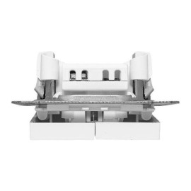 Выключатель 2-кл. СП Эпика механизм бел. EKF UP1-SWW-20