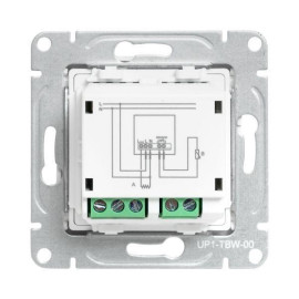 Механизм терморегулятора Эпика бел. EKF UP1-TBW-00