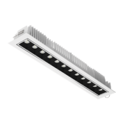 Светильник светодиодный DL-Stellar 354х62х45 30Вт 4000К 34град. поворотный встраив. бел. VARTON V1-R0-00410-10L25-2003040