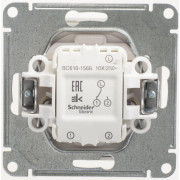 Переключатель проходной 1-кл. СП W59 10А IP20 10AX механизм бел. SE VS610-156-1-86