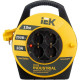 Удлинитель на катушке 4х10м с заземл. 10А IP20 Industrial УК10 3х1 термозащита IEK WKP14-10-04-10