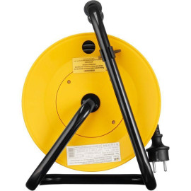 Удлинитель на катушке 4х30м с заземл. 16А IP44 Industrial plus УК30 3х1.5 термозащита IEK WKP15-16-04-30-44