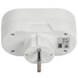 Разветвитель 2-м 16А IP20 Т-01/02 кругл. IEK WTP10-16-02