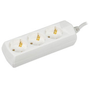 Удлинитель 3х1.5м с заземл. 10А IP20 У03 2P+PE 250В 3х1 GENERICA WYP10-10-03-D15-Z-G