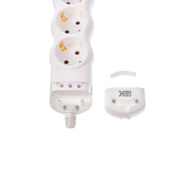 Колодка удлинителя 5-мест. с заземл. РПр05 IEK WYP10-D-KP-16-05-ZS-K01