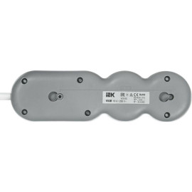 Удлинитель 3х1.5м с заземл. 16А IP20 Uno У03В 2P+PE 250В 3х1.5 IEK WYP53-16-03-D15-ZK