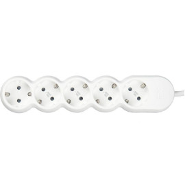 Удлинитель 5х3м с заземл. 16А IP20 Uno У05 2P+PE 250В 3х1.5 IEK WYP53-16-05-03-Z