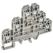 Колодка клеммная CTS-ML ARMAFIX 3 ур. 2.5кв.мм сер. IEK YCT13-00-3-K03-002