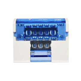 Шина на DIN-рейку в корпусе (кросс-модуль) ШНК 2х7 L+PEN IEK YND10-2-07-100