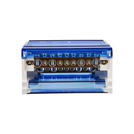 Шина на DIN-рейку в корпусе (кросс-модуль) ШНК 4х11 3L+PEN IEK YND10-4-11-125