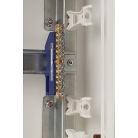 Шина нулевая на DIN-изол. ШНИ 8х12-12-Д-С IEK YNN10-812-12D-K07