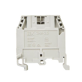 Зажим наборный ЗНИ-2.5кв.мм (JXB24А) сер. IEK YZN10-002-K03