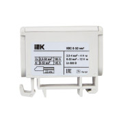 Клемма вводная силовая КВС 6-50кв.мм сер. IEK YZN12-050-K03