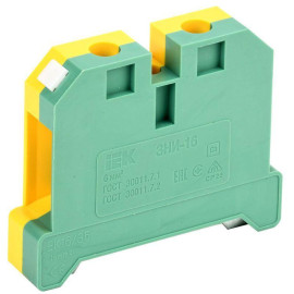 Зажим наборный ЗНИ-16PEN 16кв.мм (JXB-земля) IEK YZN20-016-K52