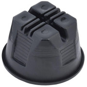 Держатель проводника кругл. 8мм для плоской кровли пластик с бет. IEK ZDP80-70-6-08