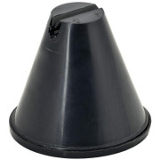 Держатель проводника круглого 8-10мм плоск. кровля H=100мм пластик с бет. IEK ZDP80-70-6-18-100