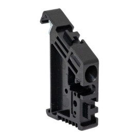 Ограничитель на DIN-рейку 1 винт EW пластик. EKF ahdw-ew