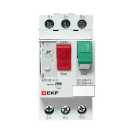 Выключатель автоматический для защиты двигателя АПД-32 6-10А EKF apd-me-10