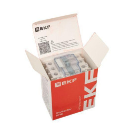 Контактор КМЭ 25А кат. 380В AC 1НЗ EKF ctr-s-25-380-nc