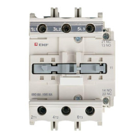 Контактор КМЭ 80А кат. 220В AC 1НО+1НЗ EKF ctr-s-80-220