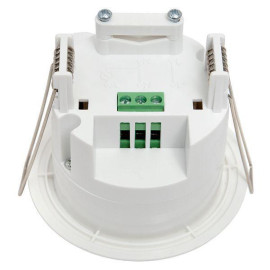 Датчик движения микроволновый MW-701 1200Вт 360град. до 20м IP20 бел. PROxima EKF dd-mw-701