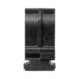 Держатель для труб (клипса) для ручного монтажа d20мм черн. Plast (уп.100шт) EKF derj-z-20s-black