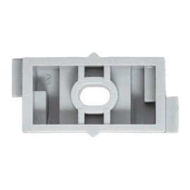 Держатель для труб (клипса) d20мм для монтажн. пистолета сер. (уп.100шт) Plast EKF derjp-z-20