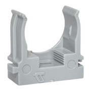 Держатель для труб (клипса) d25мм для монтажн. пистолета сер. (уп.100шт) Plast EKF derjp-z-25
