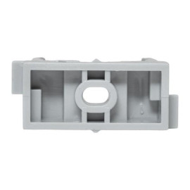 Держатель для труб (клипса) d25мм для монтажн. пистолета сер. (уп.100шт) Plast EKF derjp-z-25