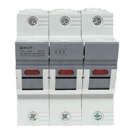 Предохранитель-разъединитель DF 14х51 3п (тип ПВЦ) EKF df143-e