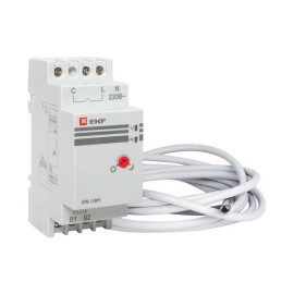 Фотореле с выносным датчиком DIN-1 (ФР) 2-100Лк 25А (3000Вт) EKF fr-din-1-25