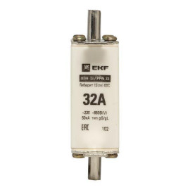 Вставка плавкая ППН-33 100/32А габарит 00С PROxima EKF fus-33/100/32