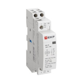 Контактор модульный КМ 25А NО+NC (1 мод.) EKF km-1-25-11