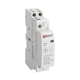 Контактор модульный КМ 25А 2NО (1 мод.) EKF km-1-25-20